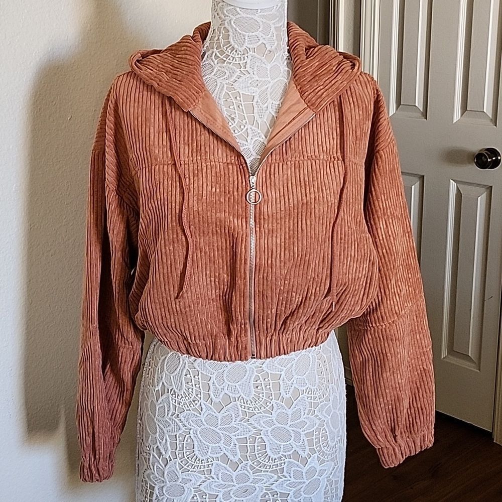 Altar'd State Corduroy Jacket Size Small Y2K Streetwear Boho Casual New No Tags
